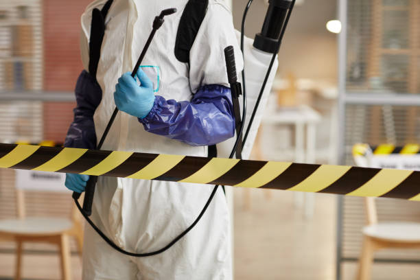 Professional Blood Cleanup technician working in Spencer, WI